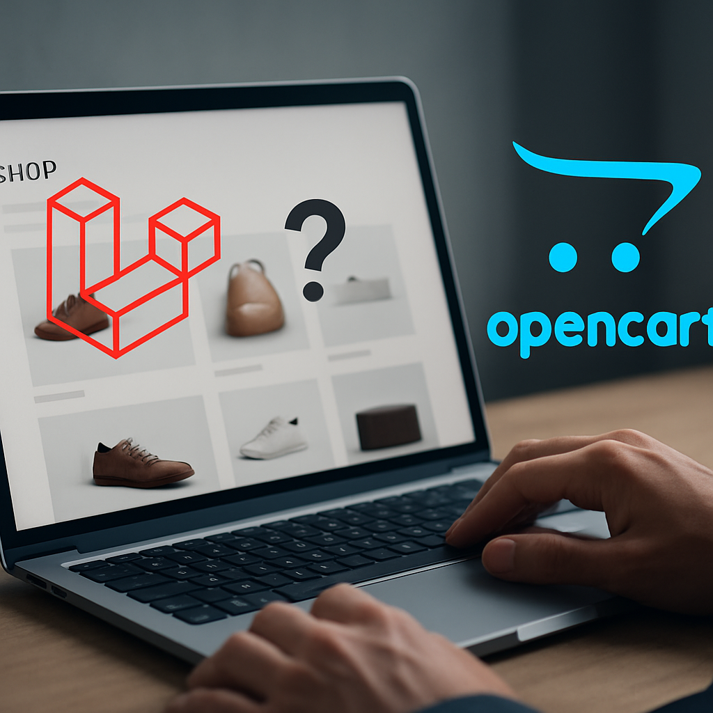 Laravel чи OpenCart: що обрати для інтернет-магазину