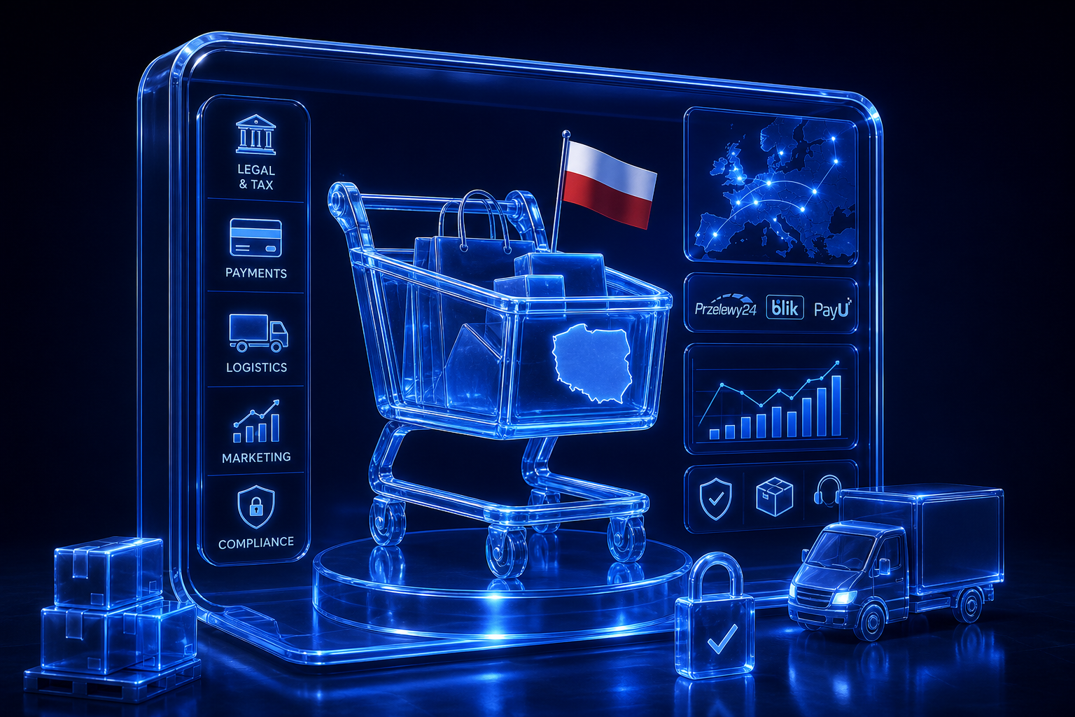 Як відкрити інтернет-магазин у Польщі &mdash; практичний покроковий гід для бізнесу